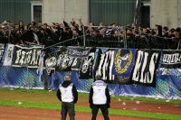 Auseinandersetzungen am Gästeblock, Austria Salzburg vs. Sturm Graz