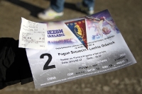 Eintrittskarte des Morski Klub Sportowy Pogoń Szczecin SSA