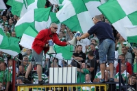 Fans von Lechia Gdansk sorgen für Stimmung