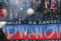 Fans von Wisla Krakow bei Zawisza Bydgoszcz