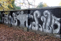 Fußball-Graffiti in Radzyn Podlaski