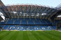 Stadion Miejski vor dem Heimspiel Warta Poznan - GKS Katowice (zweite polnische Liga)