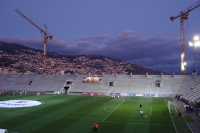 das im Umbau befindliche Estádio dos Barreiros auf Madeira