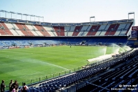 Estadio Vicente Calderón - Stadion des Club Atlético de Madrid S.A.D. im Frühjahr 2003