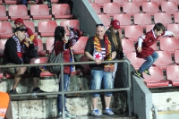 Vater mit Sohn beim Fußball, AC Sparta Praha