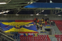 Fans des FC Vysocina Jihlava bei Viktoria Plzen