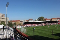 Das Stadion des FK Viktoria Zizkov