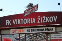 Die Spielstätte des FK Viktoria Zizkov in Praha 3