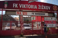 Stadion von FK Viktoria Zizkov