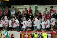 T-Shirt-Aktion der SK Slavia Praha Fans