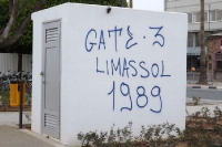 Graffiti Gate 3 Limassol 1989 auf Zypern