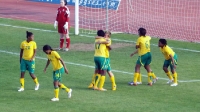 Südafrika gegen Nordirland im Tasos Markou Stadion auf Zypern