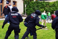 A polícia alemã de plantão no futebol
