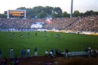 o antigo estádio do FC Schalke 04, os anos 90
