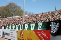 Os fãs de futebol de SC Preußen Münster