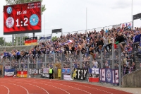 Os fãs de futebol do Holstein Kiel, Alemanha