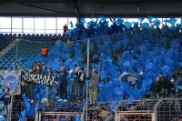 os fãs de futebol do Karlsruher SC