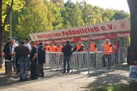 Nostalgie pur: altes Kurt-Wabbel-Stadion des Halleschen FC, 2009