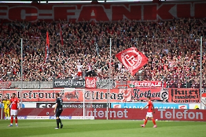 Support Halle Fans Hallescher FC vs. Rot-Weiss Essen 20.05.2023