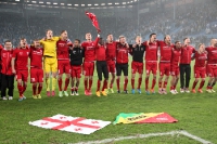 Hallescher FC feiert Sieg in Magdeburg