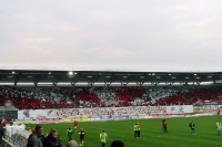 Hallescher FC gegen 1. FC Magdeburg im April 2012