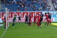 Hallescher FC gewinnt 1:0 bei Hansa Rostock