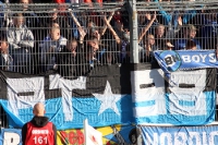 Fans des HSV in Cottbus, 18.08.2014