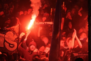 Pyro Show HSV Ultras in Duisburg 2018