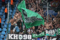 Hannover Fans Torjubel zum 1:1 in Bochum