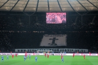 Fußball-Begräbnis 12:12 Minuten beim Spiel Hertha BSC gegen 1. FC Köln
