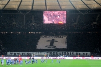 Fußball-Begräbnis 12:12 Minuten beim Spiel Hertha BSC gegen 1. FC Köln