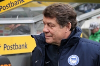 Hertha-Trainer Otto Rehhagel zu Gast in Gladbach