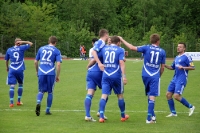 Freude nach dem Treffer zum 2:0 beim Berliner AK, 06. Mai 2012