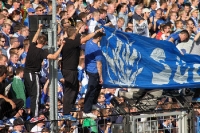Guter Support der KSC-Fans in Babelsberg