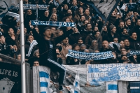 Schalparade Fans Ultras Karlsruher SC beim MSV