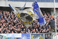 Ultras Karlsruhe beim Auswärtsspiel in Duisburg