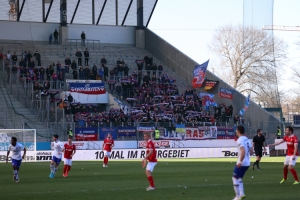 Uerdingen Fans Rot-Weiss Essen vs. KFC Uerdingen Spielfotos 19-03-2022