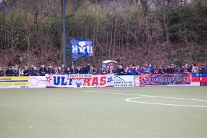 KFC Uerdingen Fans Spielvereinigung Essen Schonnebeck vs. KFC Uerdingen 12.02.2023