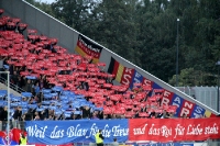 Choreo der KFC Uerdingen Fans in Essen 