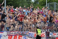 Fans des KFC Uerdingen 05 in Wattenscheid