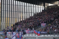KFC Uerdingen Fans Ultras im Spiel gegen RWE