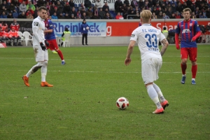 KFC Uerdingen gegen Rostock Spielszenen 08-12-2018