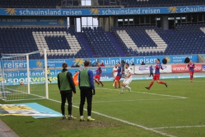 KFC Uerdingen Hansa Rostock Spielszenen