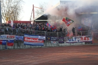 Pyroshow der KFC Fans in Oberhausen 2013