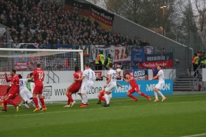 Spielszenen KFC Uerdingen Pokalhalbfinale in Essen 2019