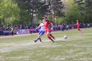Spielszenen SF Baumberg KFC Uerdingen am 30. April 2017