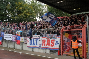 Support Fans Ultras Uerdingen in Oberhausen 08-10-2017
