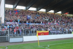 Ultras Krefeld und KFC Uerdingen Fans gegen den WSV