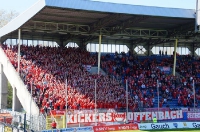 Kickers Offenbach bei Waldhof Mannheim