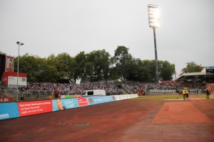 Gästekurve MSV Duisburg in Oberhausen 23.09.2022